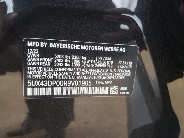 Photo 13 VIN: 5UX43DP00R9V01905 - BMW X3 SDRIVE3 