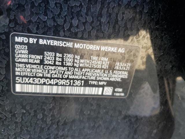 Photo 13 VIN: 5UX43DP04P9R51361 - BMW X3 SDRIVE3 