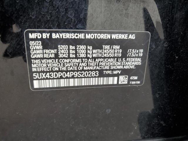 Photo 12 VIN: 5UX43DP04P9S20283 - BMW X3 