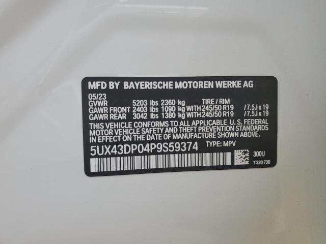 Photo 13 VIN: 5UX43DP04P9S59374 - BMW X3 SDRIVE3 