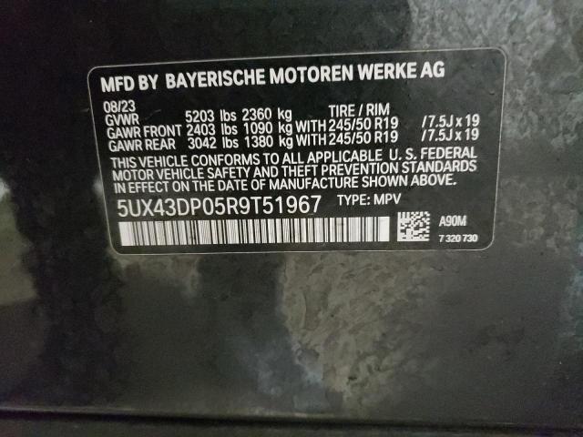 Photo 12 VIN: 5UX43DP05R9T51967 - BMW X3 SDRIVE3 