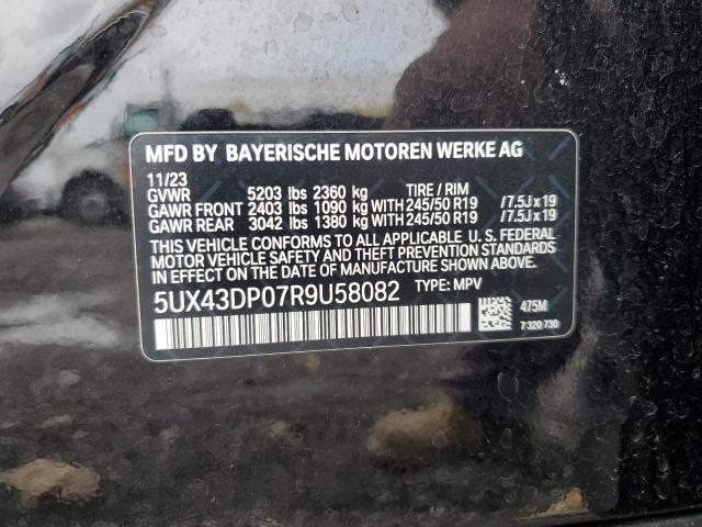 Photo 12 VIN: 5UX43DP07R9U58082 - BMW X3 SDRIVE3 