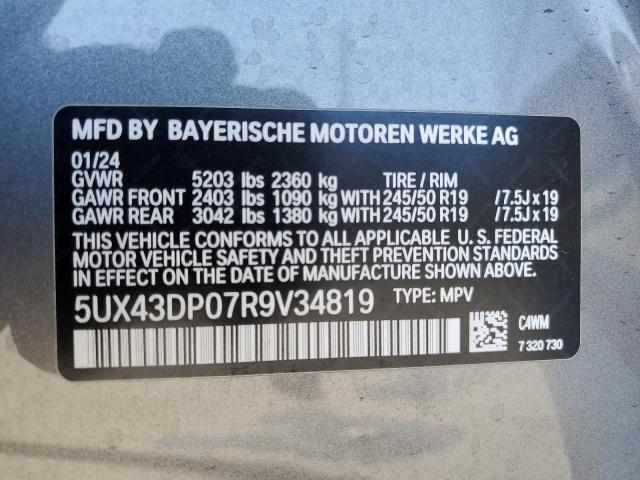 Photo 11 VIN: 5UX43DP07R9V34819 - BMW X3 SDRIVE3 