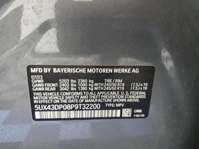 Photo 12 VIN: 5UX43DP08P9T32200 - BMW X3 