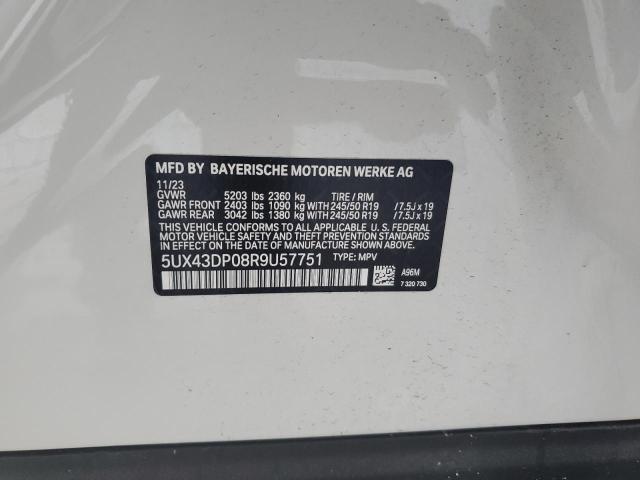 Photo 12 VIN: 5UX43DP08R9U57751 - BMW X3 SDRIVE3 