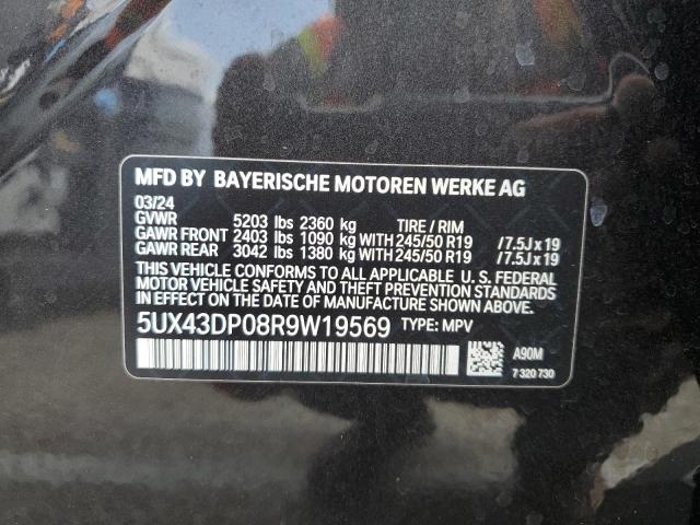 Photo 11 VIN: 5UX43DP08R9W19569 - BMW X3 