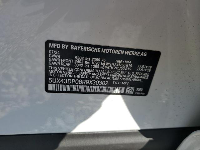 Photo 12 VIN: 5UX43DP08R9X30302 - BMW X3 SDRIVE3 