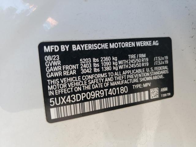 Photo 12 VIN: 5UX43DP09R9T40180 - BMW X3 SDRIVE3 