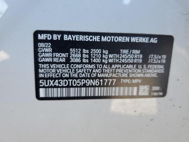 Photo 13 VIN: 5UX43DT05P9N61777 - BMW X4 M40I 