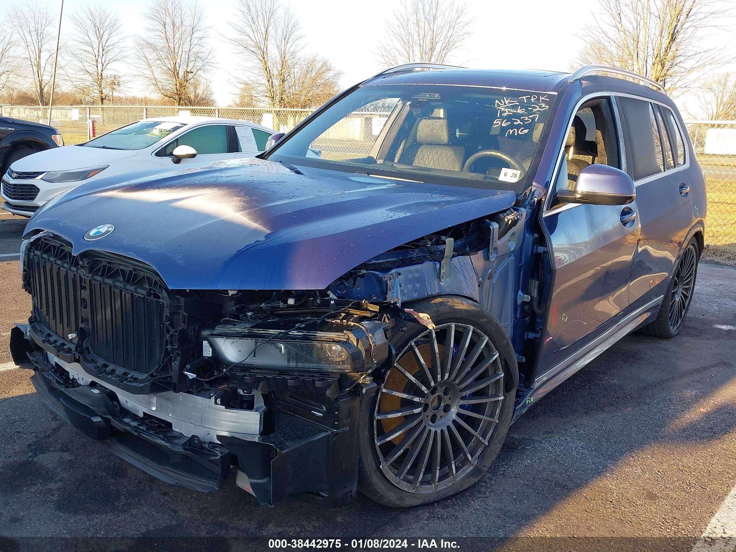 Photo 5 VIN: 5UX43EM14R9S56237 - BMW X7 