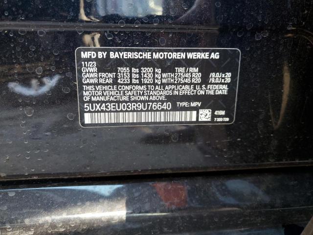 Photo 13 VIN: 5UX43EU03R9U76640 - BMW X5 XDRIVE5 