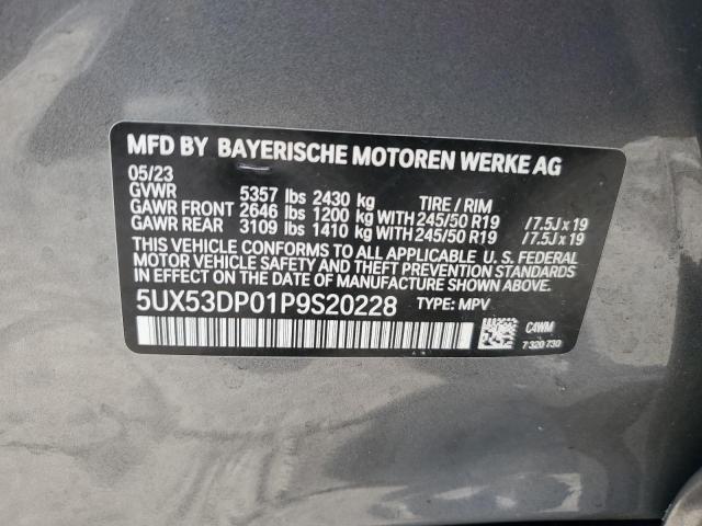 Photo 11 VIN: 5UX53DP01P9S20228 - BMW X3 XDRIVE3 