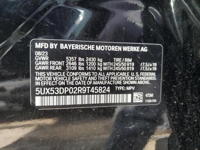 Photo 12 VIN: 5UX53DP02R9T45824 - BMW X3 