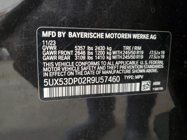 Photo 12 VIN: 5UX53DP02R9U57460 - BMW X3 