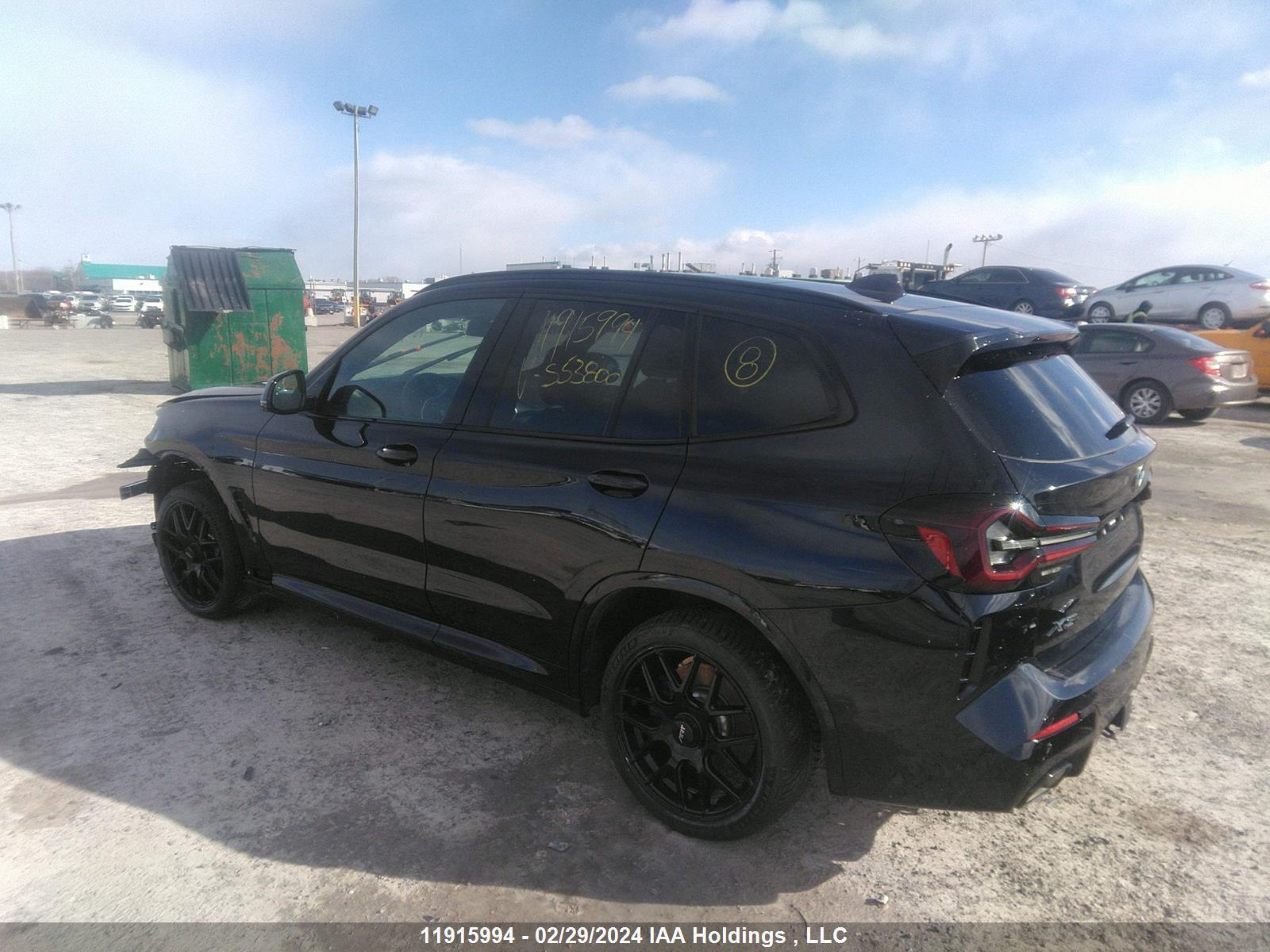 Photo 2 VIN: 5UX53DP03P9S53800 - BMW X3 