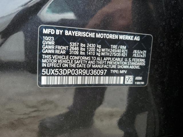 Photo 12 VIN: 5UX53DP03R9U36097 - BMW X3 