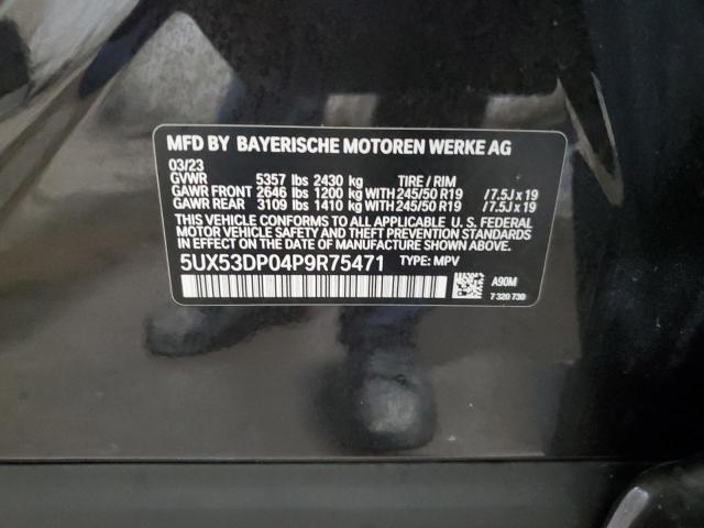 Photo 12 VIN: 5UX53DP04P9R75471 - BMW X3 XDRIVE3 