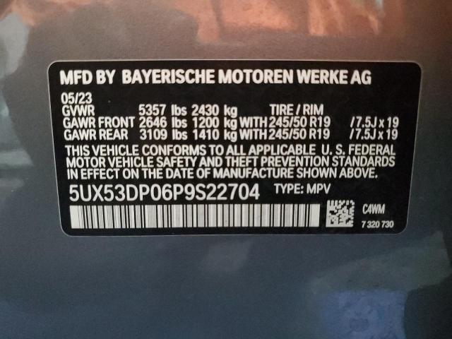 Photo 12 VIN: 5UX53DP06P9S22704 - BMW X3 XDRIVE3 