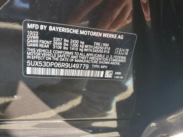 Photo 12 VIN: 5UX53DP06R9U49779 - BMW X3 XDRIVE3 