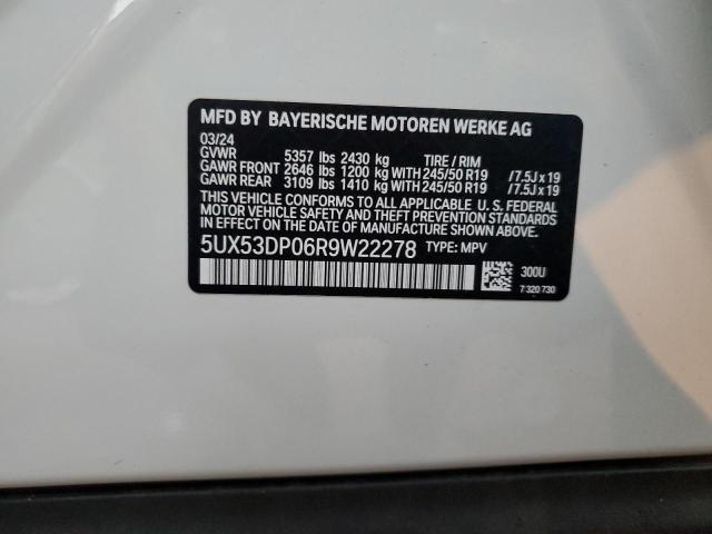 Photo 12 VIN: 5UX53DP06R9W22278 - BMW X3 XDRIVE3 