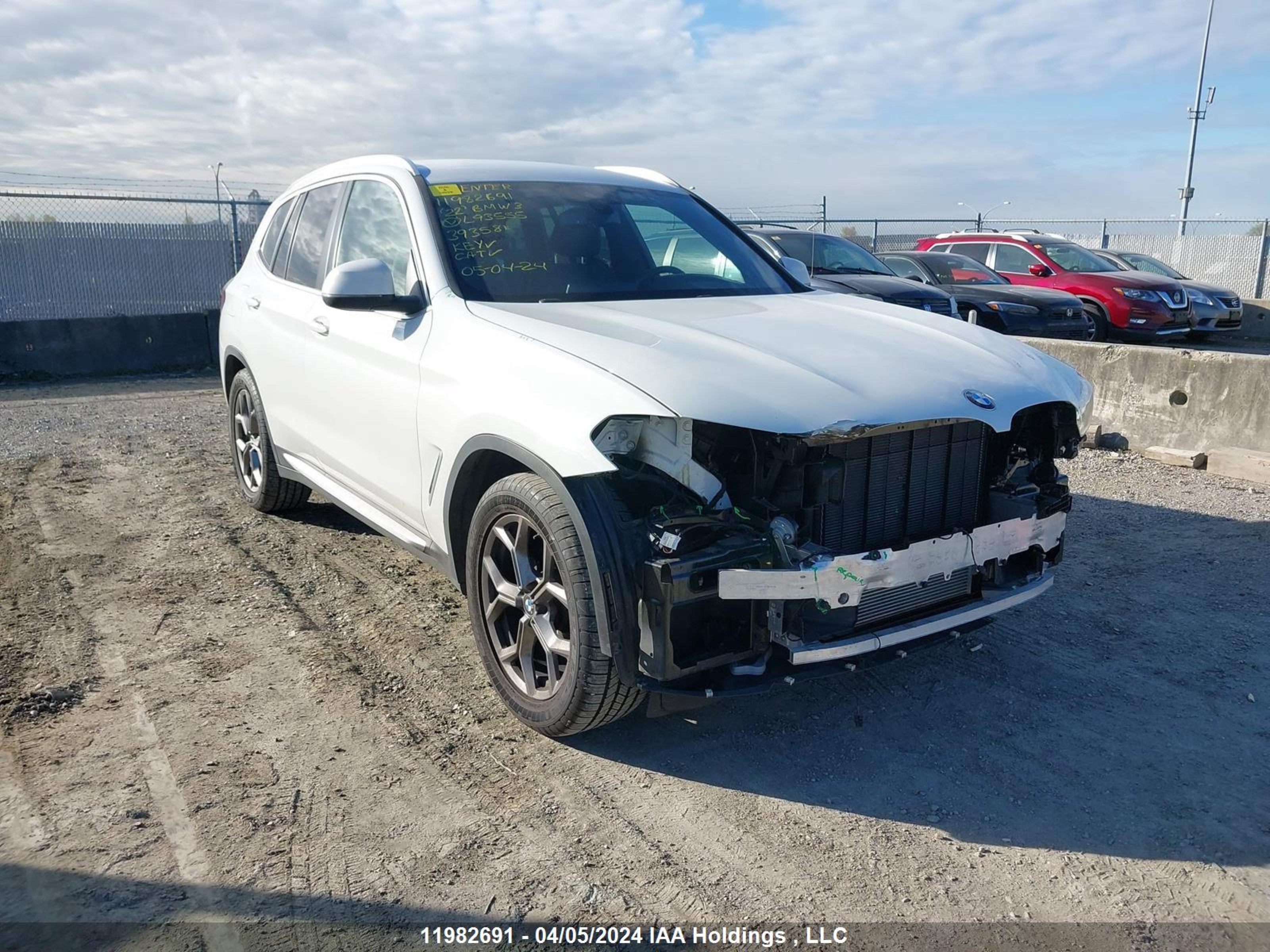 Photo 0 VIN: 5UX53DP07N9L93555 - BMW X3 