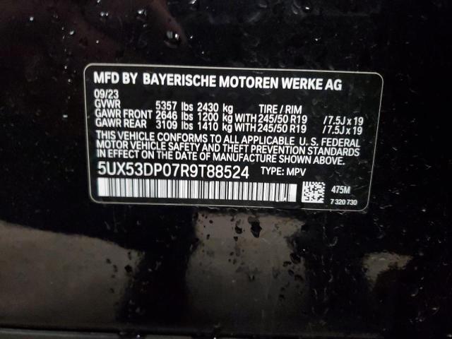 Photo 12 VIN: 5UX53DP07R9T88524 - BMW X3 