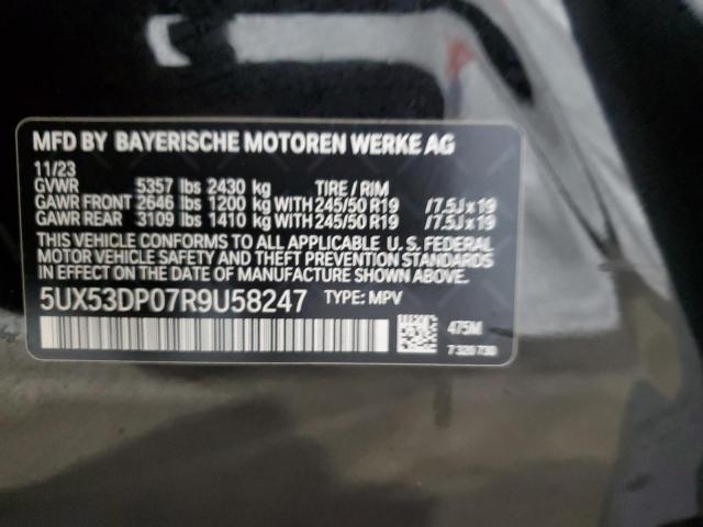 Photo 11 VIN: 5UX53DP07R9U58247 - BMW X3 