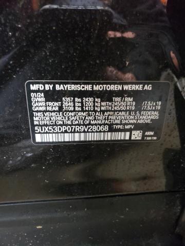 Photo 11 VIN: 5UX53DP07R9V28068 - BMW X3 