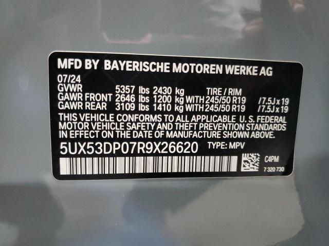 Photo 13 VIN: 5UX53DP07R9X26620 - BMW X3 XDRIVE3 