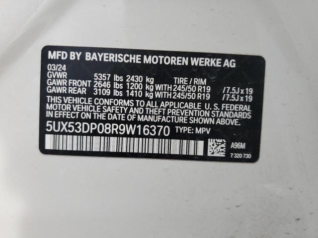 Photo 11 VIN: 5UX53DP08R9W16370 - BMW X3 XDRIVE3 