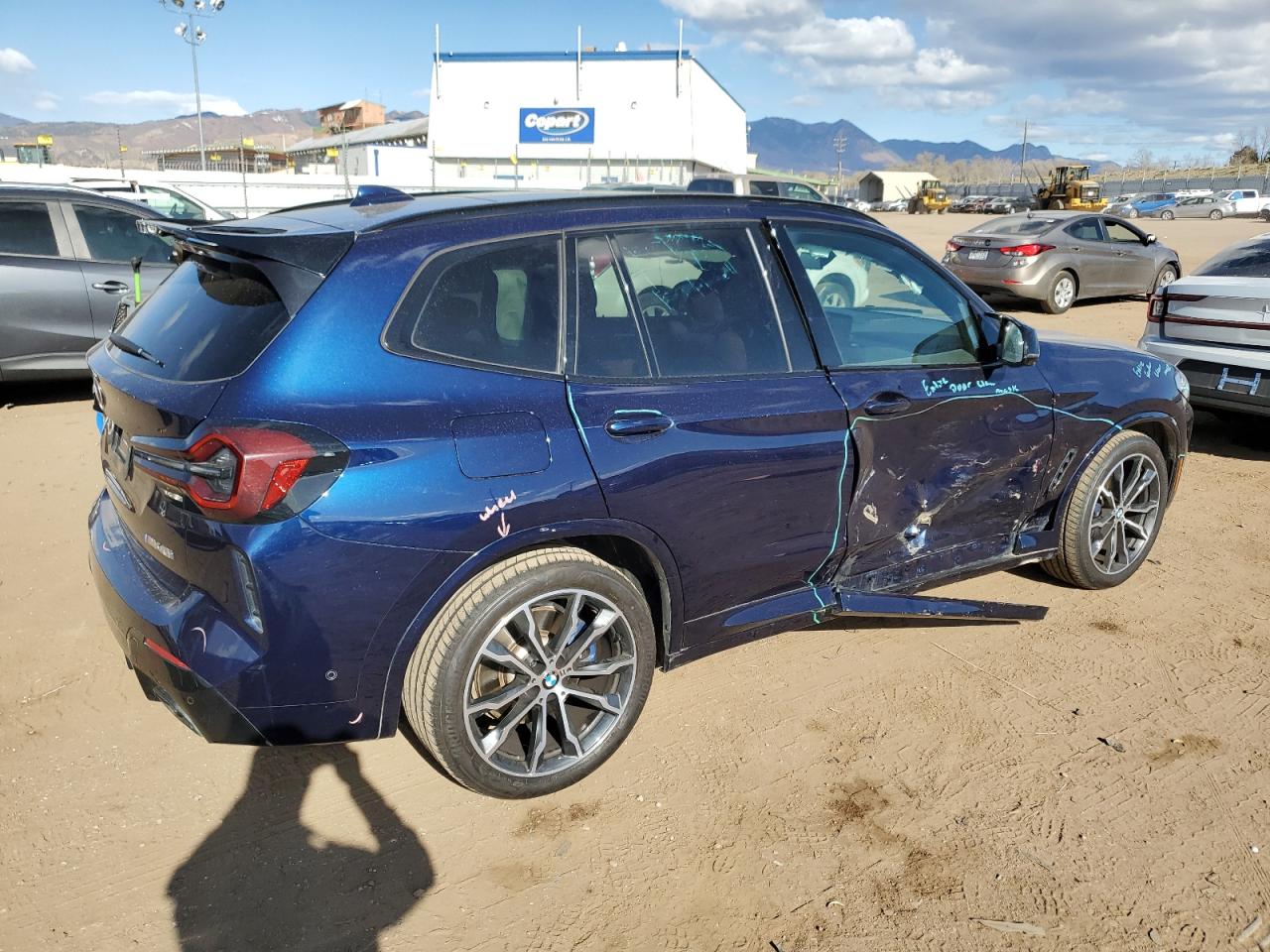 Photo 2 VIN: 5UX83DP01N9M51396 - BMW X3 M 