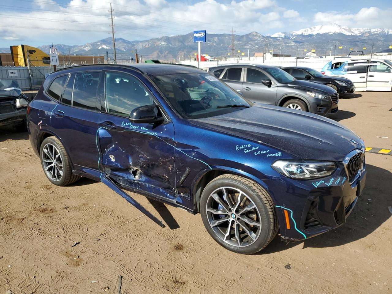 Photo 3 VIN: 5UX83DP01N9M51396 - BMW X3 M 