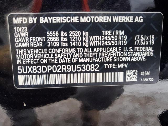 Photo 12 VIN: 5UX83DP02R9U53082 - BMW X3 M40I 