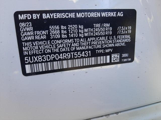 Photo 12 VIN: 5UX83DP04R9T55431 - BMW X3 M40I 