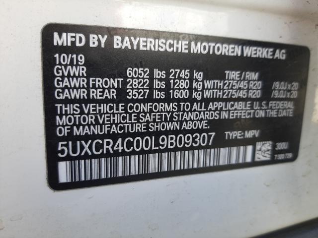 Photo 9 VIN: 5UXCR4C00L9B09307 - BMW X5 SDRIVE 