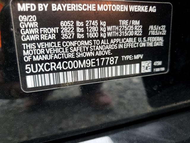 Photo 11 VIN: 5UXCR4C00M9E17787 - BMW X5 SDRIVE 