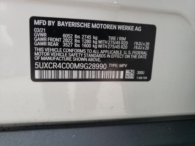 Photo 9 VIN: 5UXCR4C00M9G28990 - BMW X5 SDRIVE 