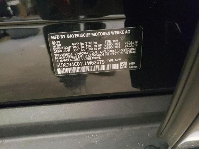 Photo 12 VIN: 5UXCR4C01LLW63679 - BMW X5 SDRIVE 