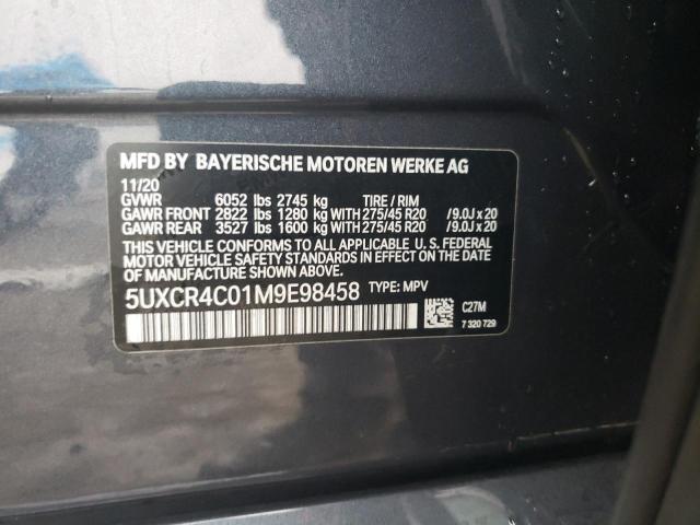 Photo 12 VIN: 5UXCR4C01M9E98458 - BMW X5 SDRIVE 