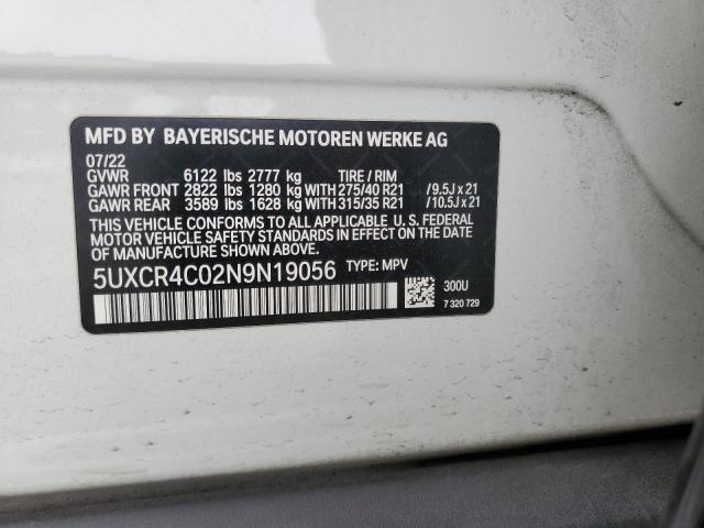 Photo 13 VIN: 5UXCR4C02N9N19056 - BMW X5 