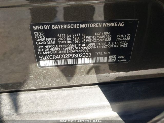 Photo 8 VIN: 5UXCR4C02P9S02333 - BMW X5 