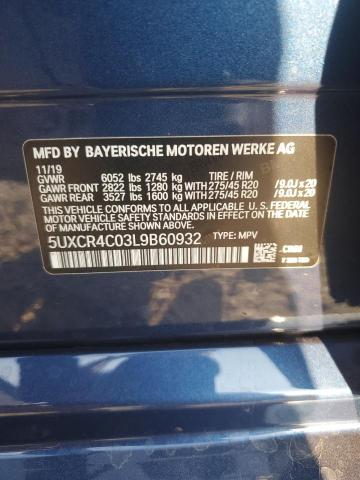 Photo 12 VIN: 5UXCR4C03L9B60932 - BMW X5 SDRIVE 