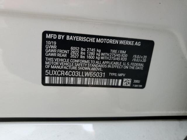 Photo 13 VIN: 5UXCR4C03LLW65031 - BMW X5 SDRIVE 