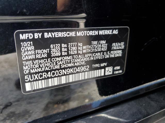 Photo 12 VIN: 5UXCR4C03N9K04962 - BMW X5 SDRIVE 