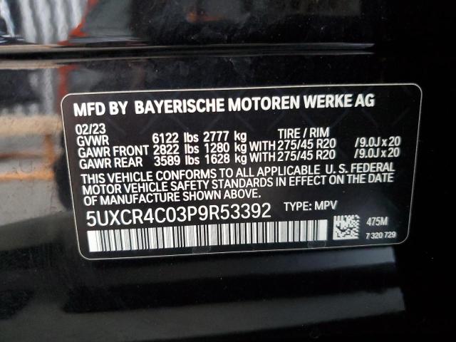 Photo 12 VIN: 5UXCR4C03P9R53392 - BMW X5 