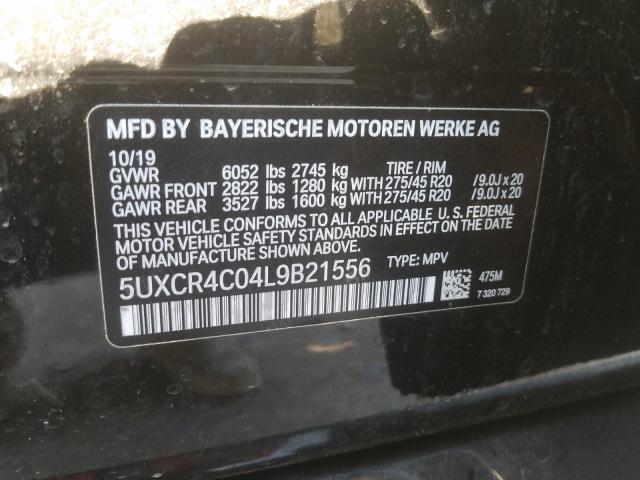 Photo 9 VIN: 5UXCR4C04L9B21556 - BMW X5 SDRIVE 