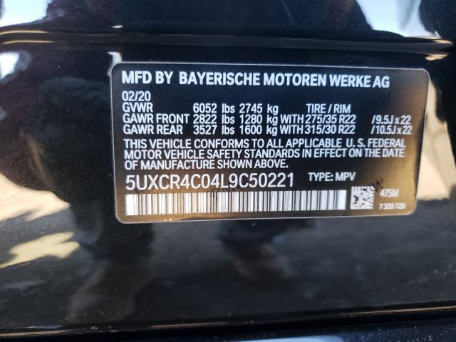 Photo 9 VIN: 5UXCR4C04L9C50221 - BMW X5 SDRIVE 