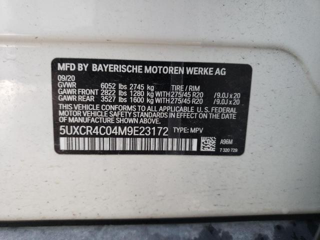 Photo 9 VIN: 5UXCR4C04M9E23172 - BMW X5 SDRIVE 