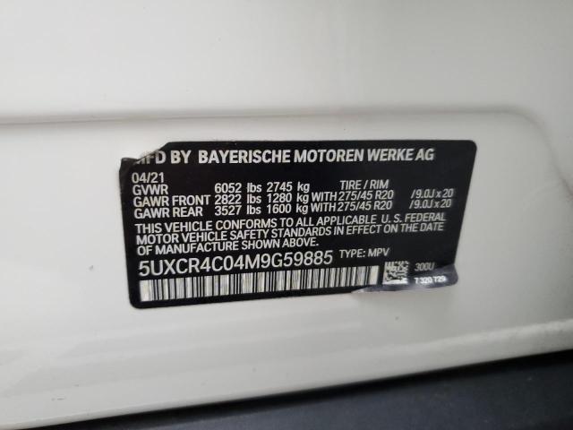 Photo 12 VIN: 5UXCR4C04M9G59885 - BMW X5 SDRIVE 