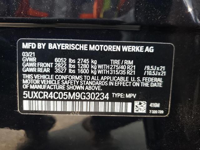 Photo 12 VIN: 5UXCR4C05M9G30234 - BMW X5 SDRIVE 